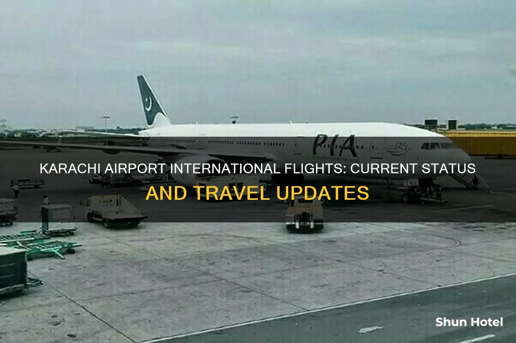 is karachi airport open for international flights