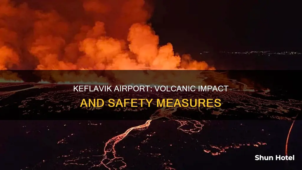 is keflavik airport affected by volcano