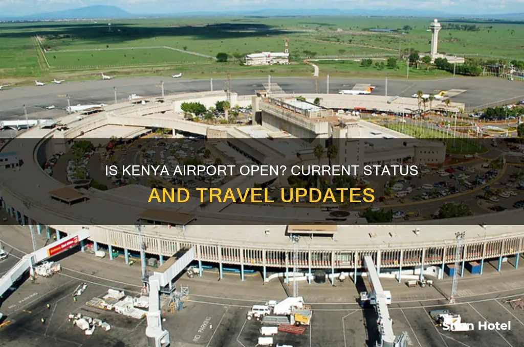 is kenya airport open
