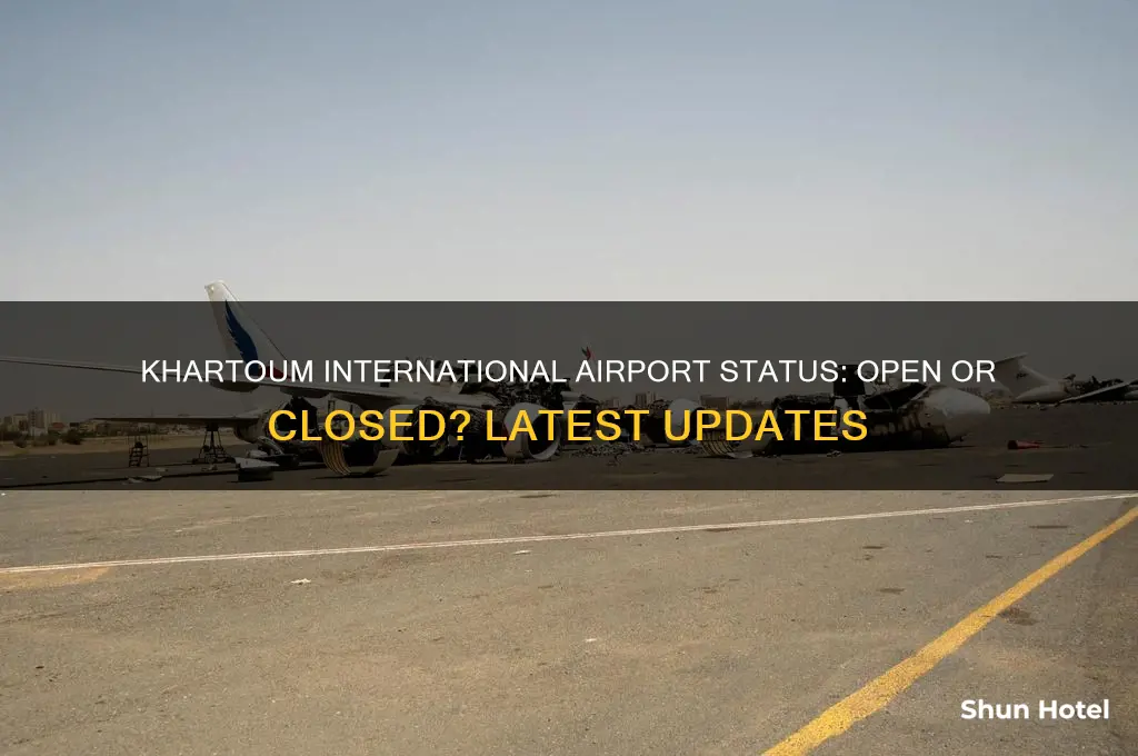 is khartoum international airport open