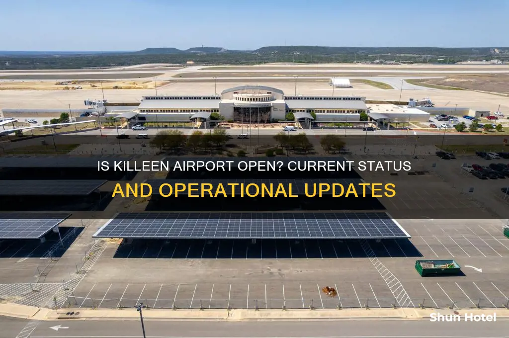 is killeen airport open