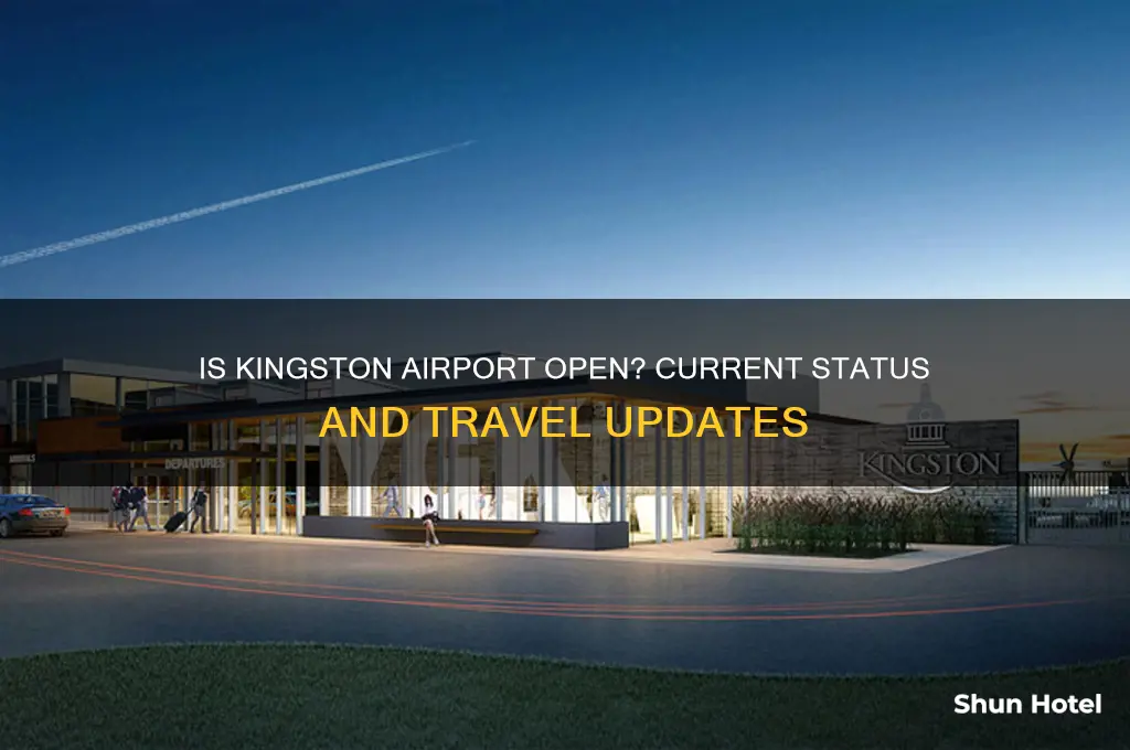 is kingston airport open
