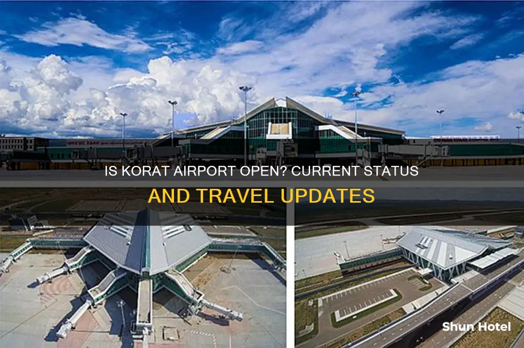 is korat airport open