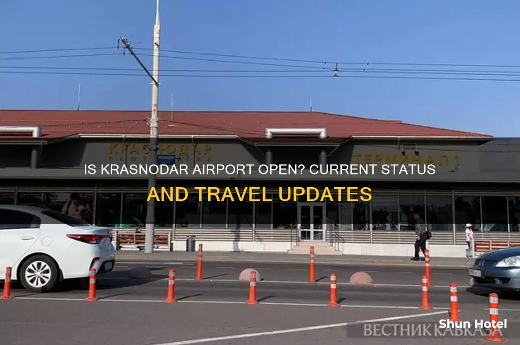 is krasnodar airport open