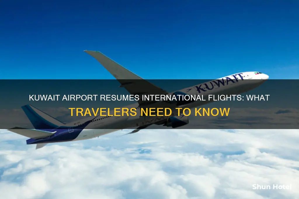 is kuwait airport open for international flights