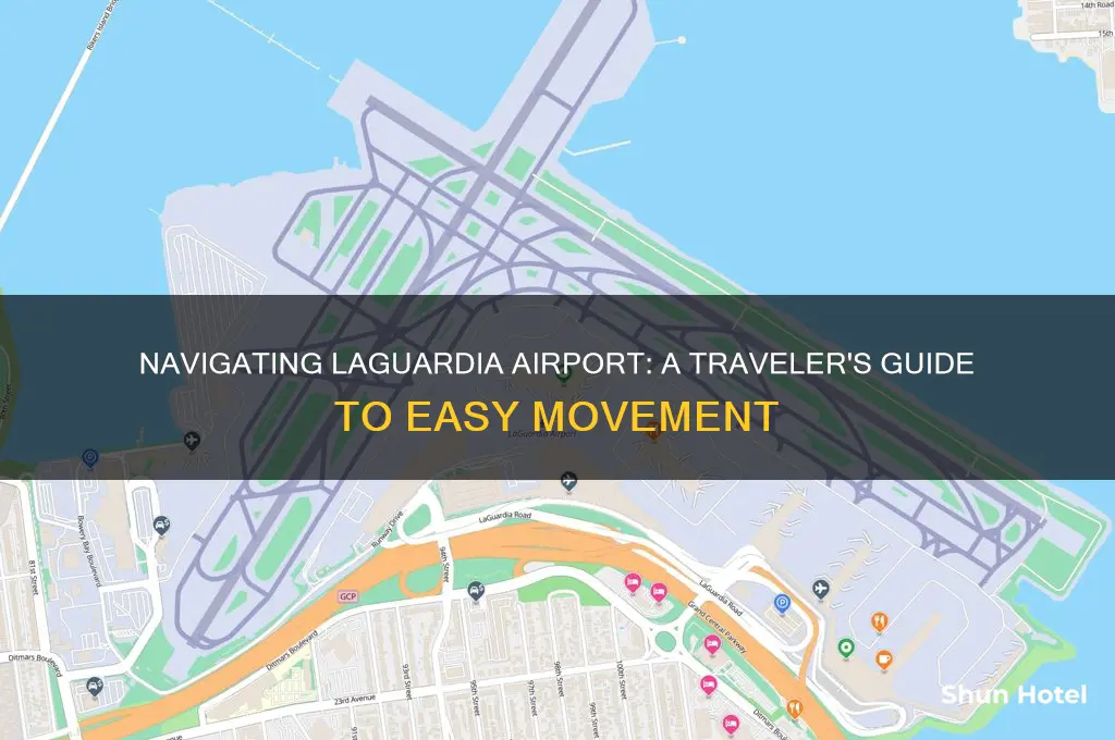 is laguardia airport easy to get around