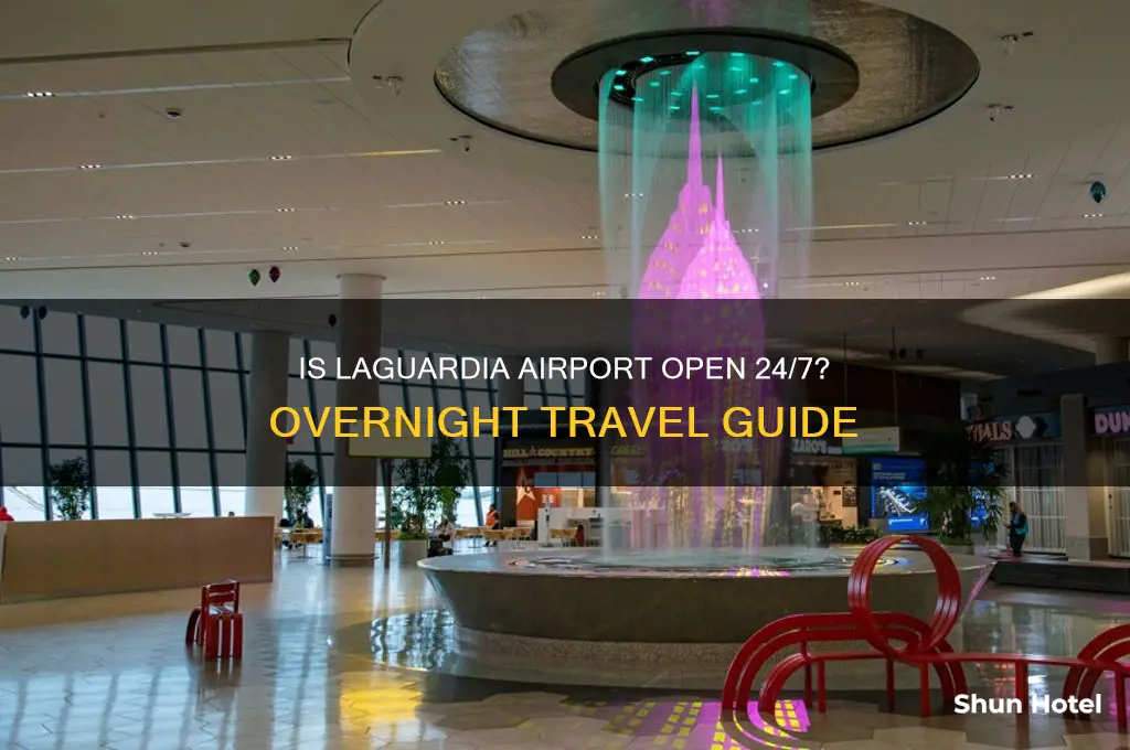 is laguardia airport open all night
