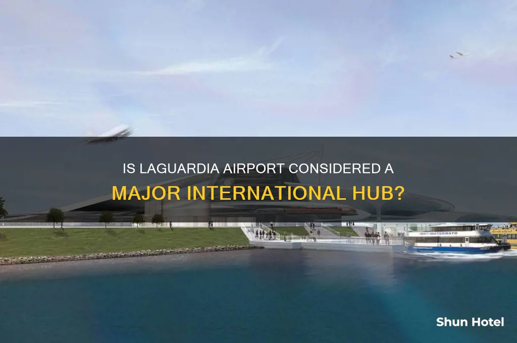 is laguardia an international airport big