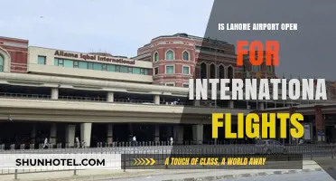 Lahore Airport International Flights: Current Status and Updates