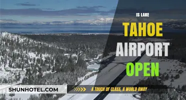 Is Lake Tahoe Airport Open? Current Status and Travel Updates