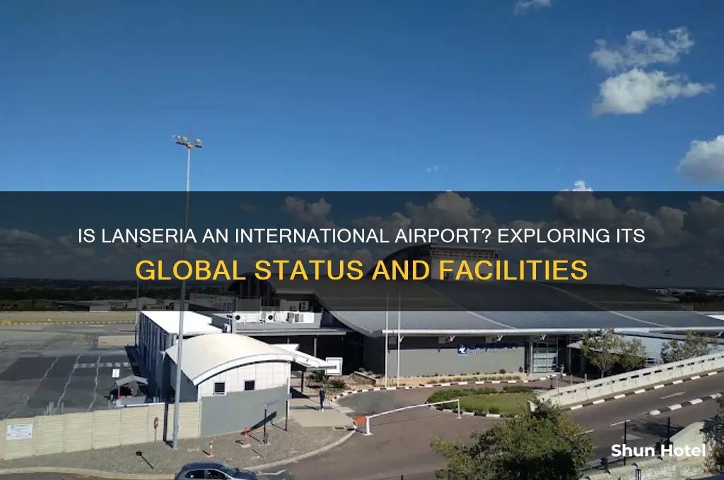is lanseria an international airport