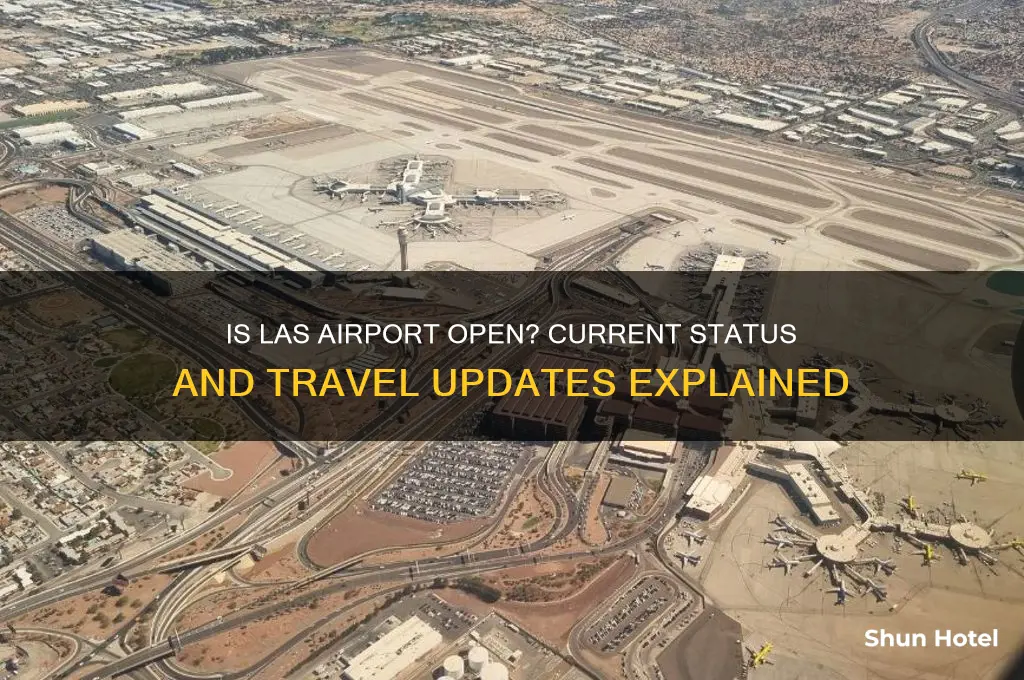 is las airport open