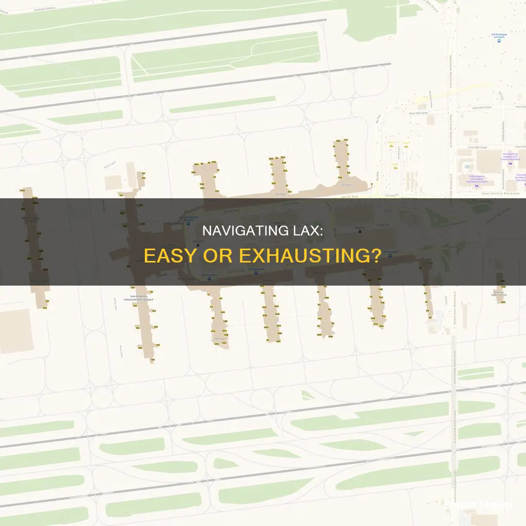 is lax airport easy to navigate
