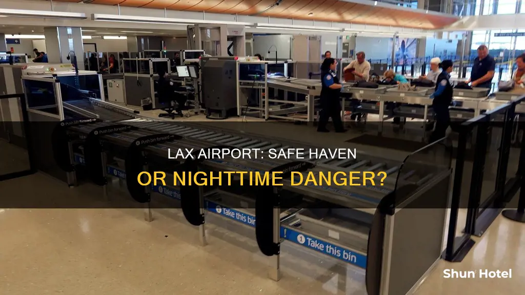 is lax airport safe at night