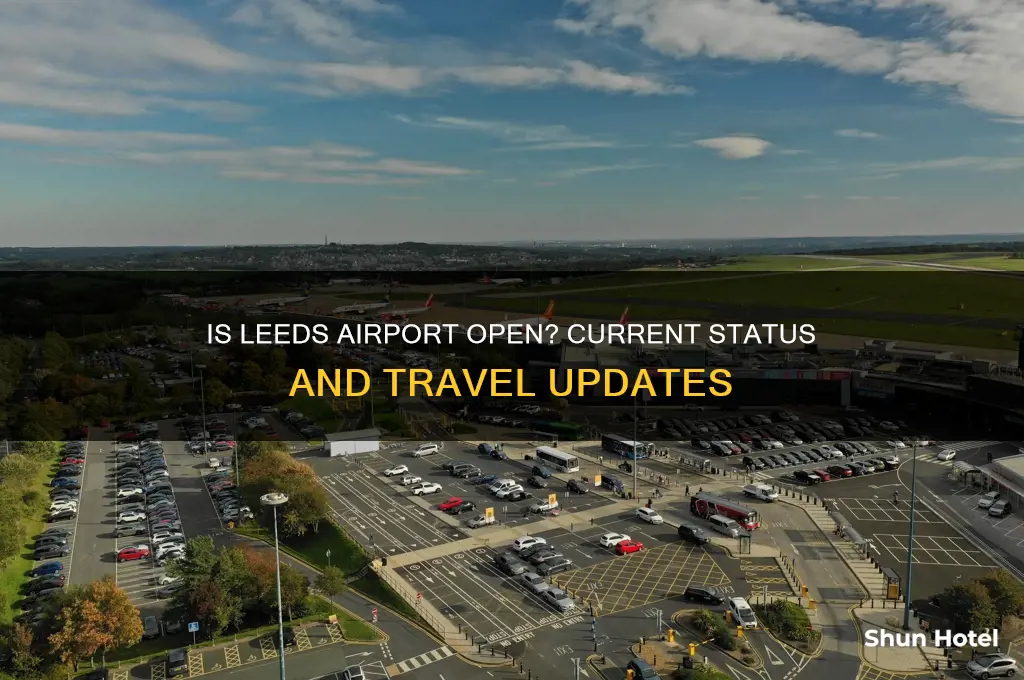 is leeds airport open