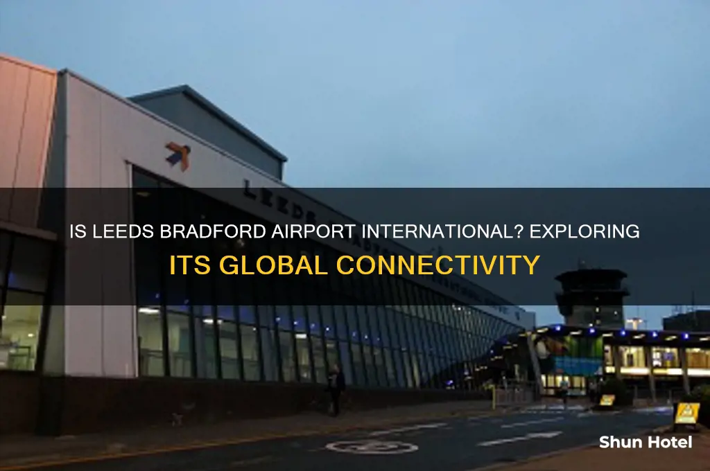 is leeds bradford airport international