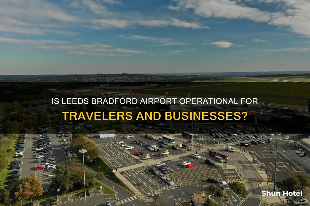is leeds bradford airport open for business