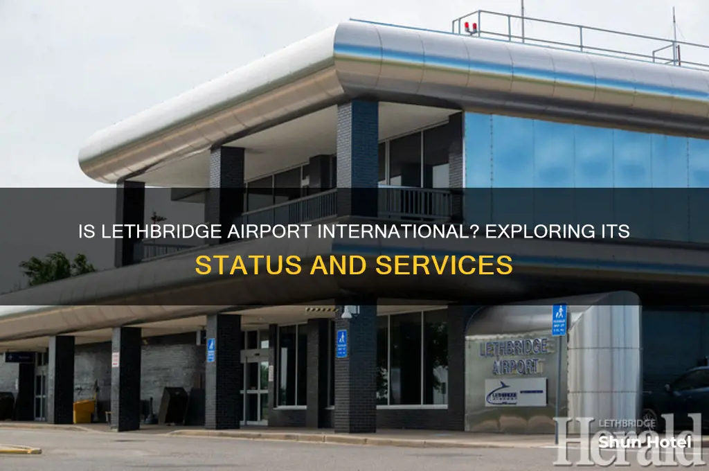 is lethbridge airport international