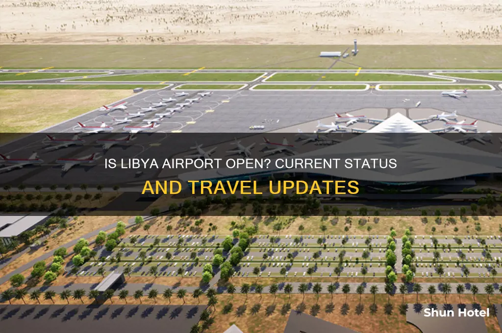 is libya airport open