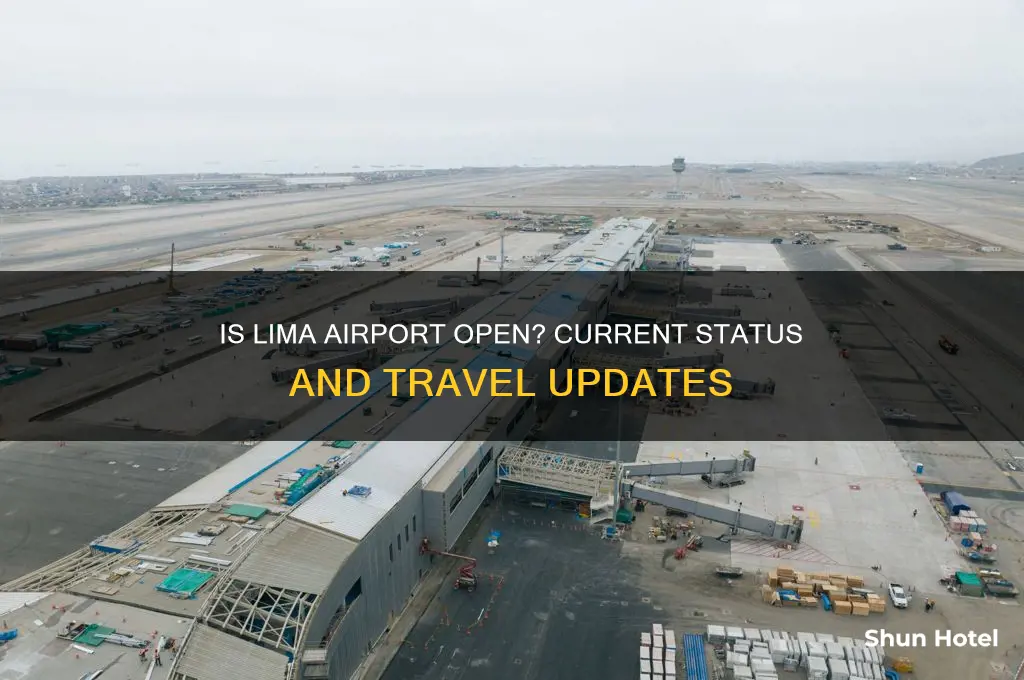is lima airport open