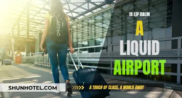 Airport Security: Lip Balm Liquids Confiscated?