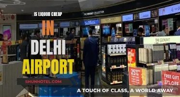 Delhi Airport Liquor Shopping: Affordable Indulgence?