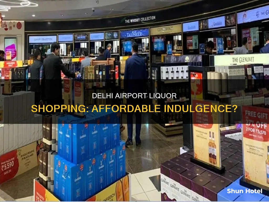 is liquor cheap in delhi airport