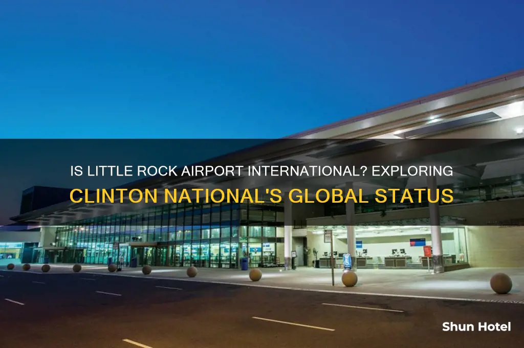 is little rock airport international