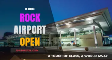 Is Little Rock Airport Open? Current Status and Updates