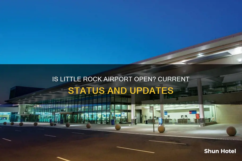 is little rock airport open