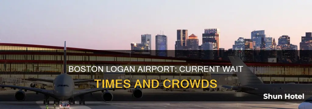 is logan airport busy right now