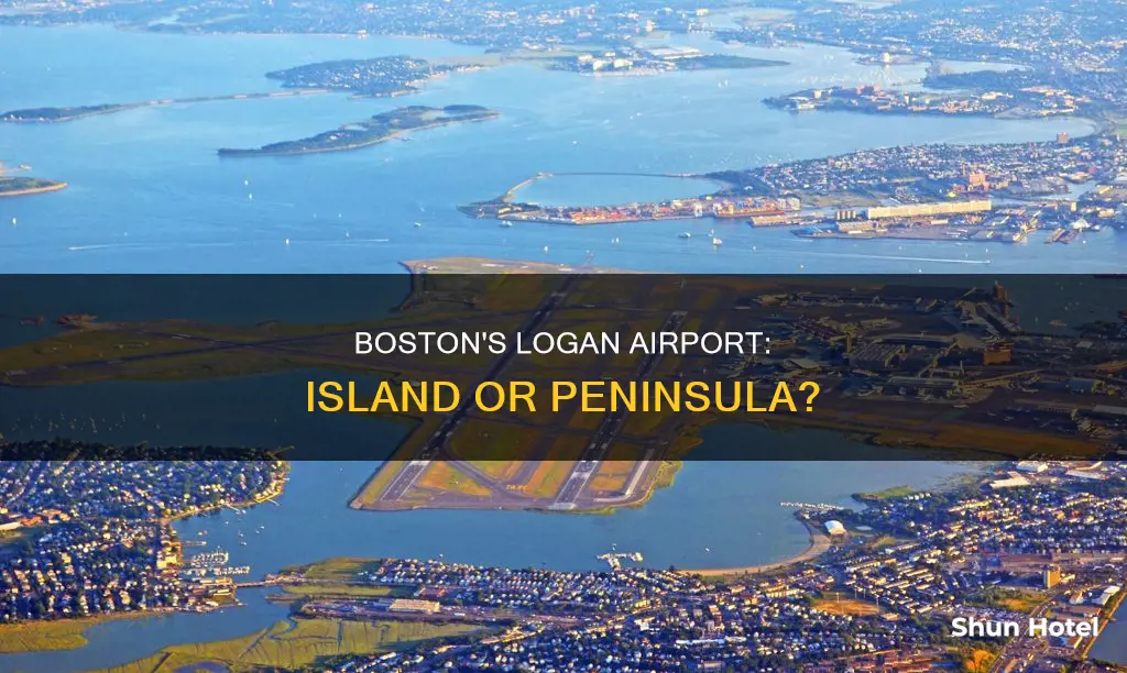 is logan airport on an island