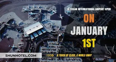 Is Logan International Airport Operational on January 1st?