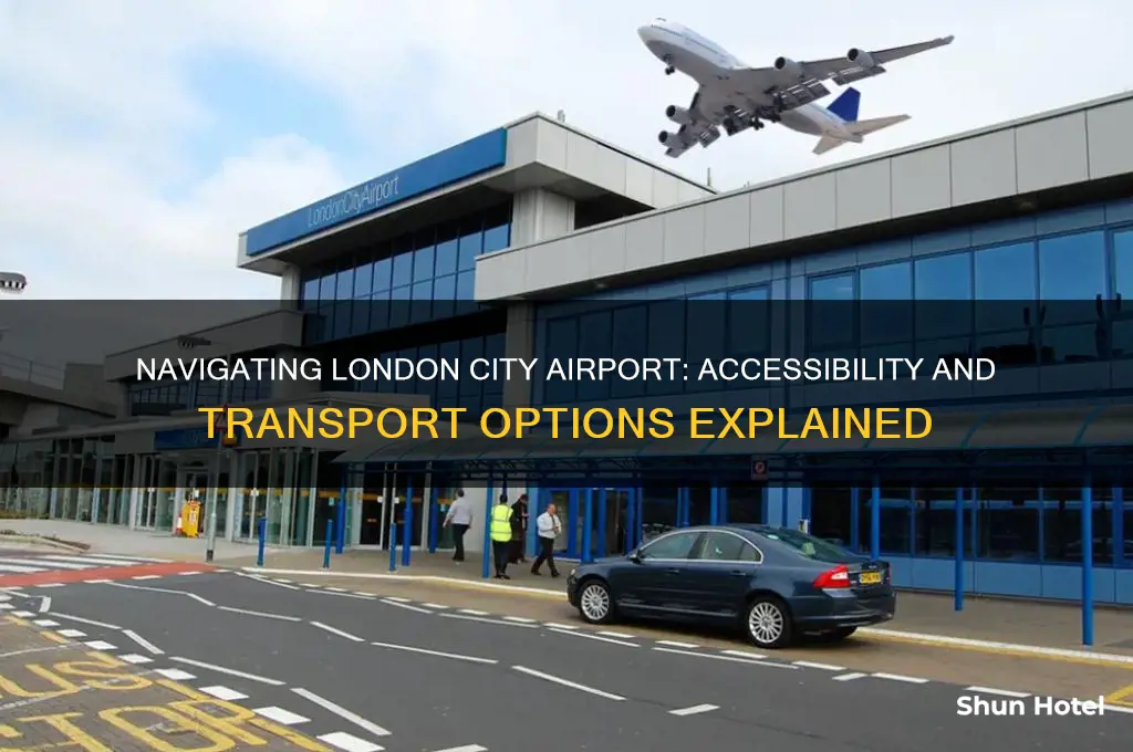 is london city airport easy to get to