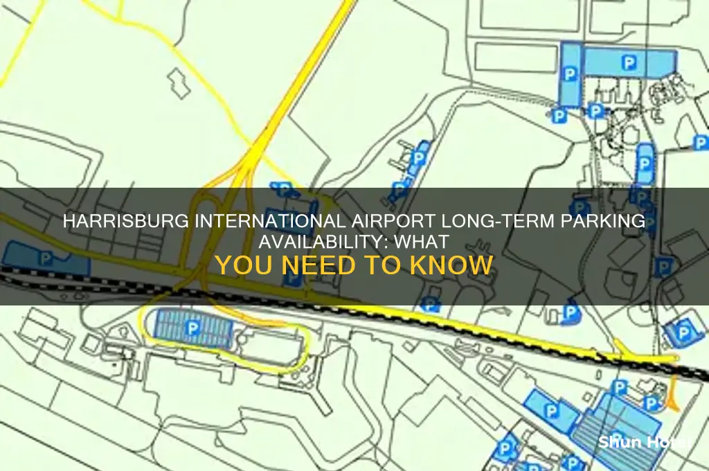is long term parking open at harrisburg international airport