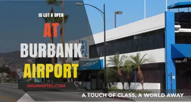 Is There Open Parking Available at Burbank Airport?