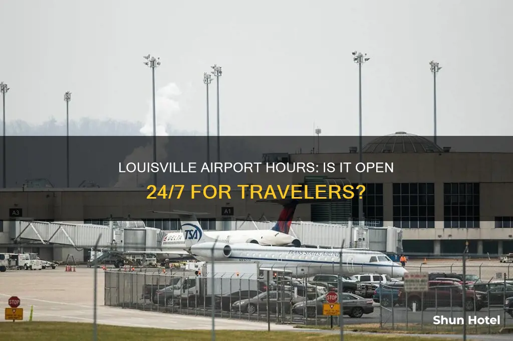 is louisville airport open 24 hours
