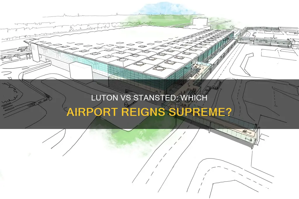 is luton airport bigger than stansted