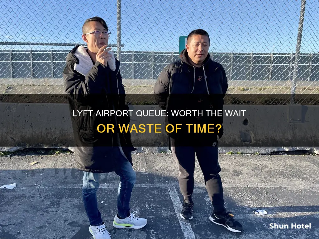 is lyft airport queue worth it