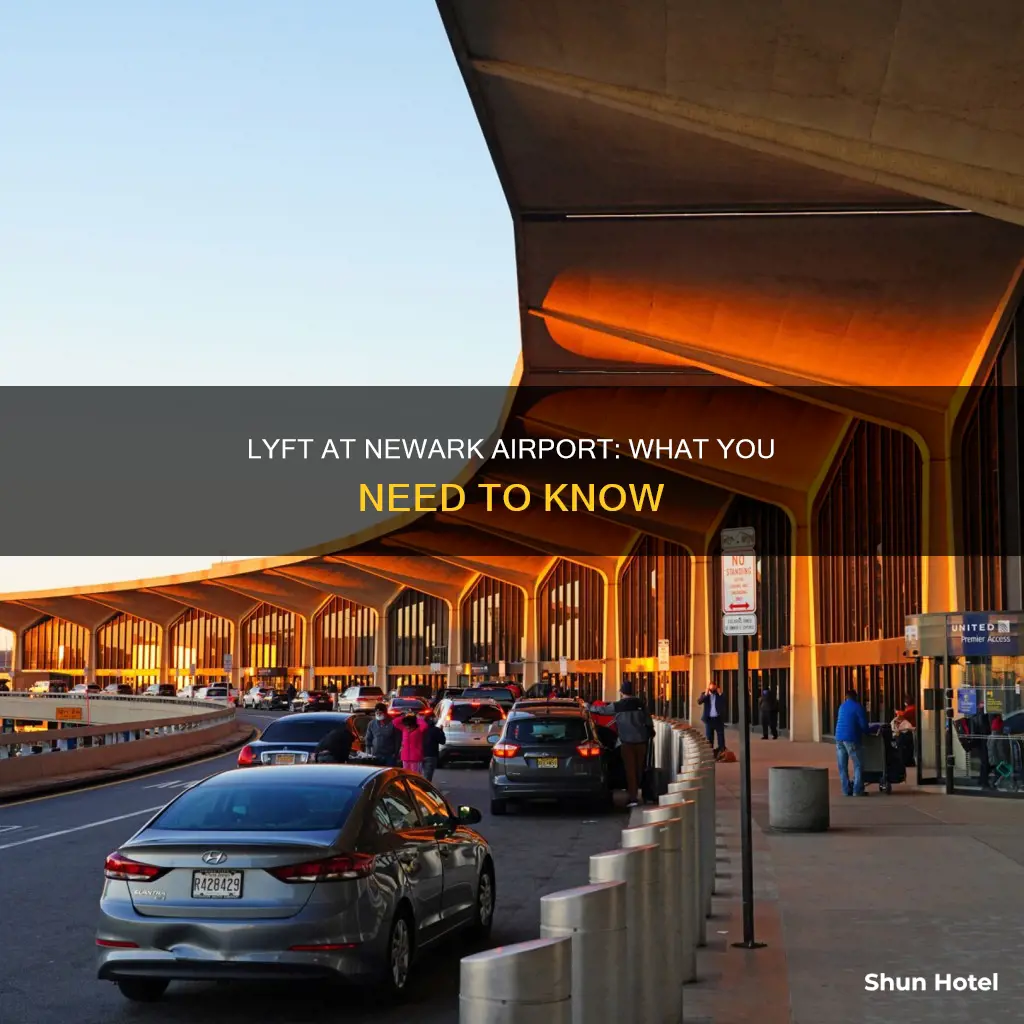 is lyft allowed at newark airport