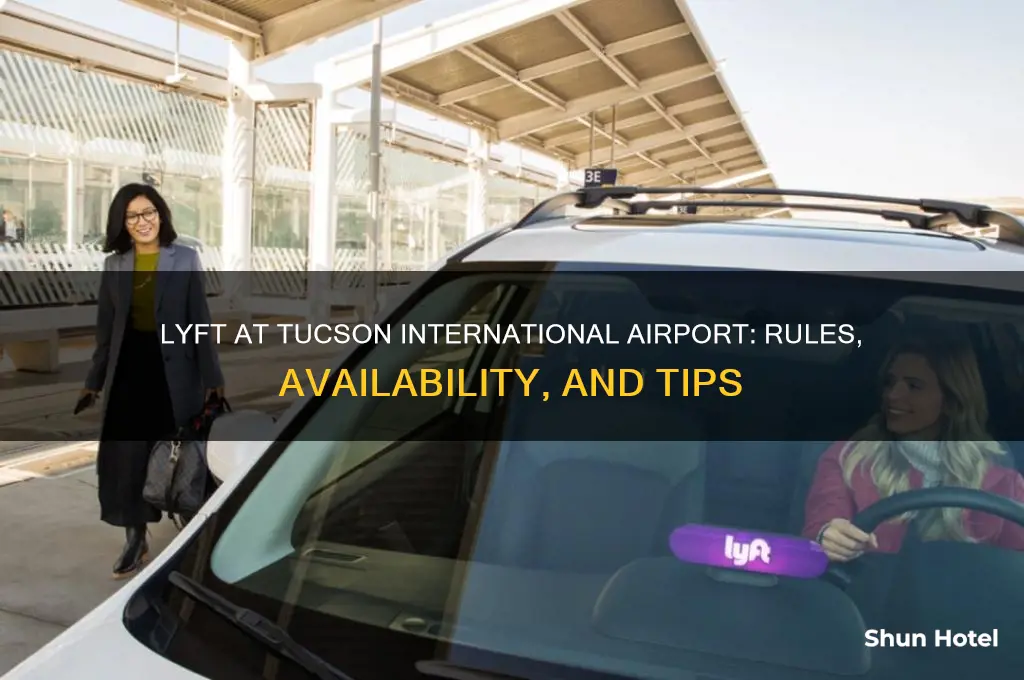 is lyft allowed at tucson international airport