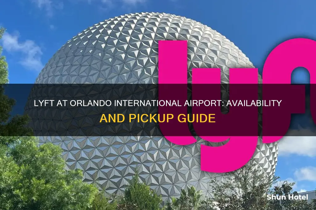 is lyft available at orlando international airport