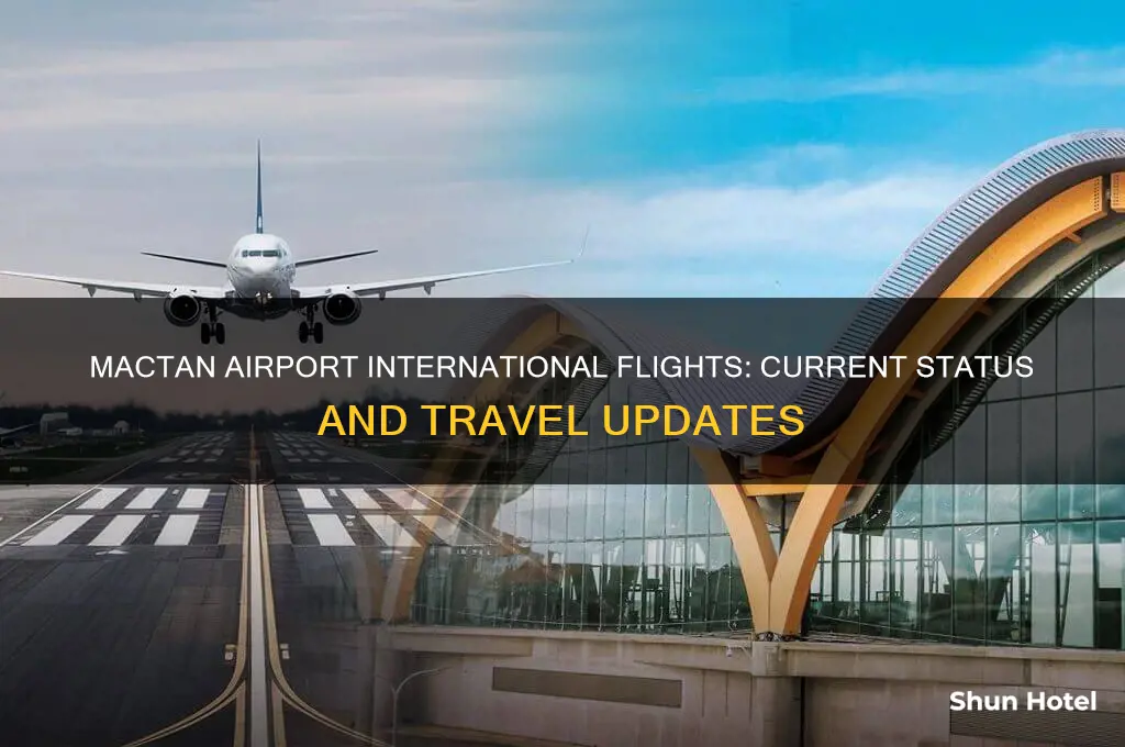 is mactan airport open for international flights