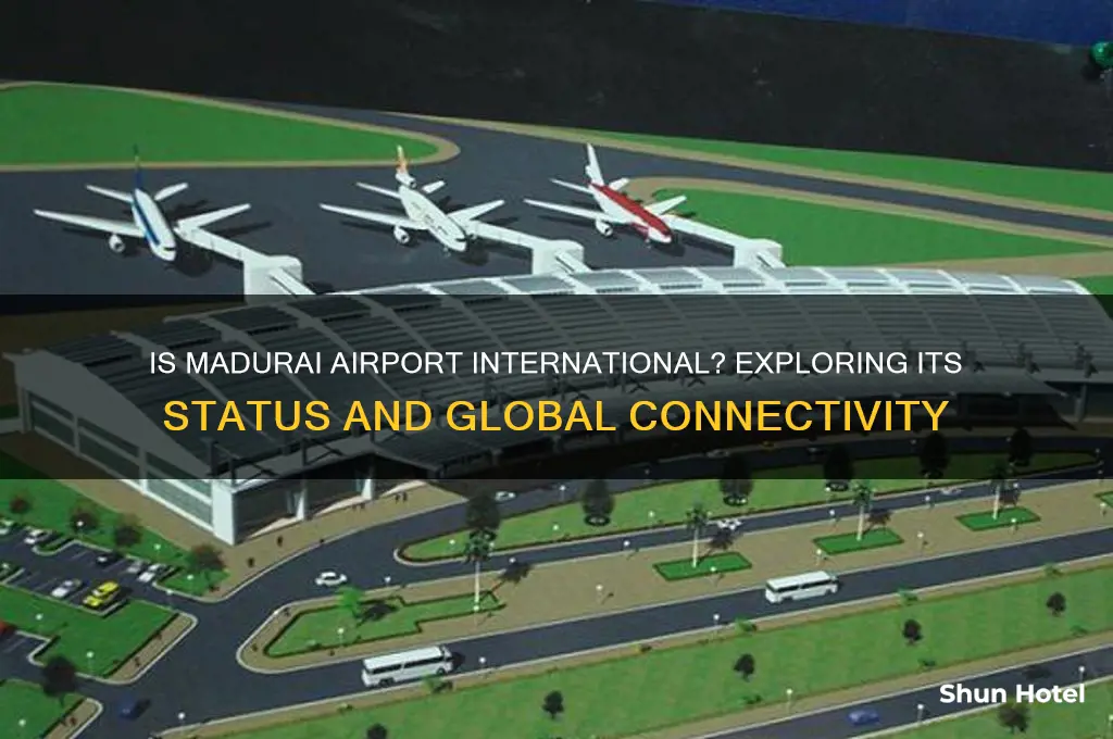 is madurai airport international
