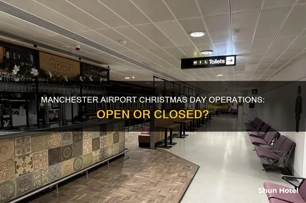 is manchester airport open on christmas day