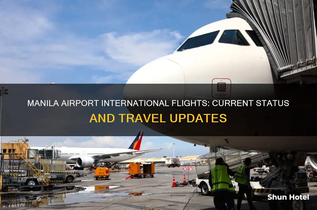 is manila airport open for international flights