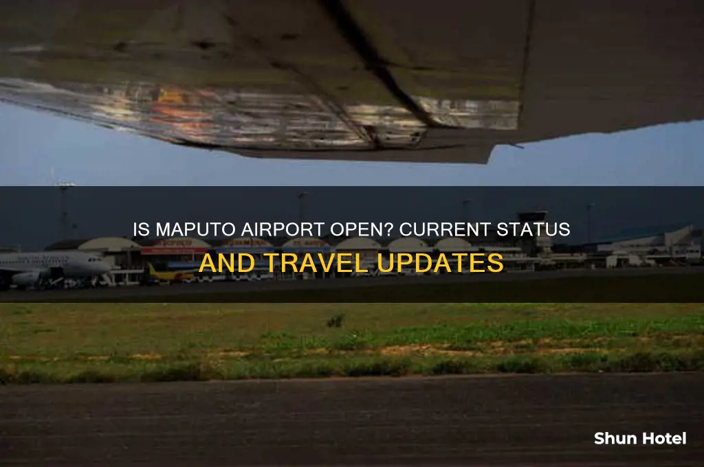 is maputo airport open