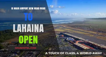 Maui Airport to Lahaina Road: Current Status and Access Updates