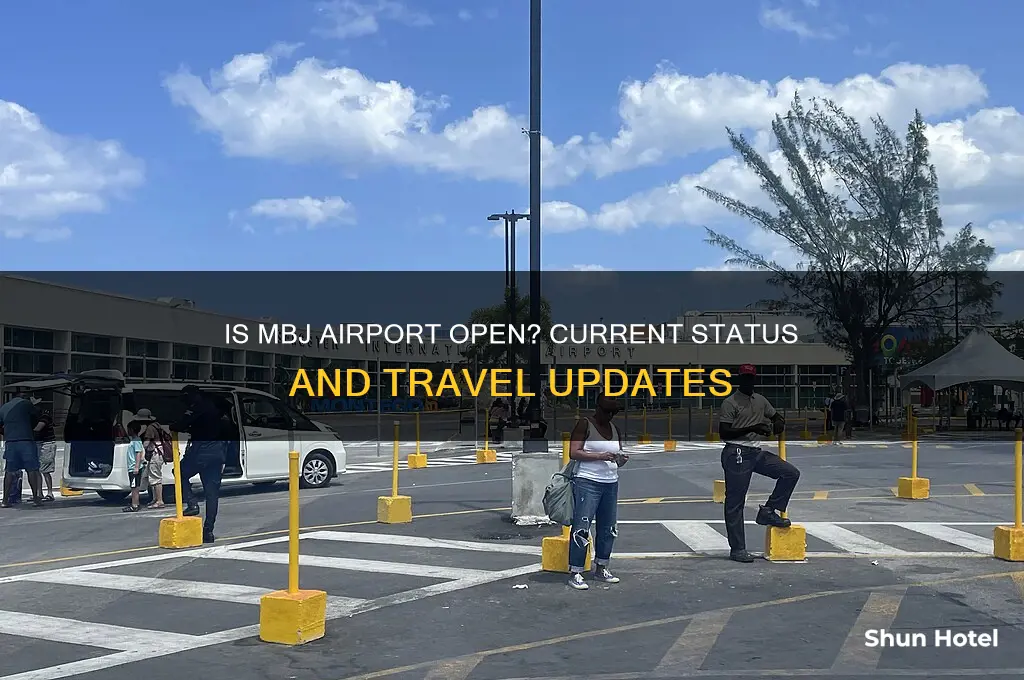 is mbj airport open