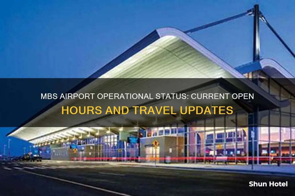 is mbs airport open